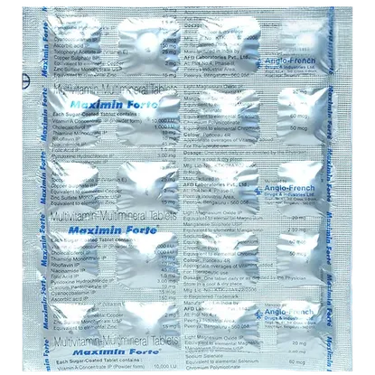 maximin forte tablet 20's